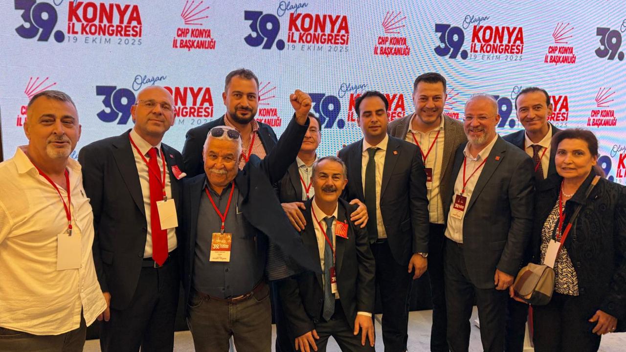CHP Konya'da Koltuk Değişti: Yeni Başkan Nejat Türktaş