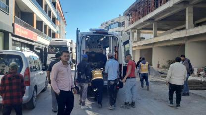 Karapınar’da İnşaatta Kaza: Genç İşçi Ölümden Döndü