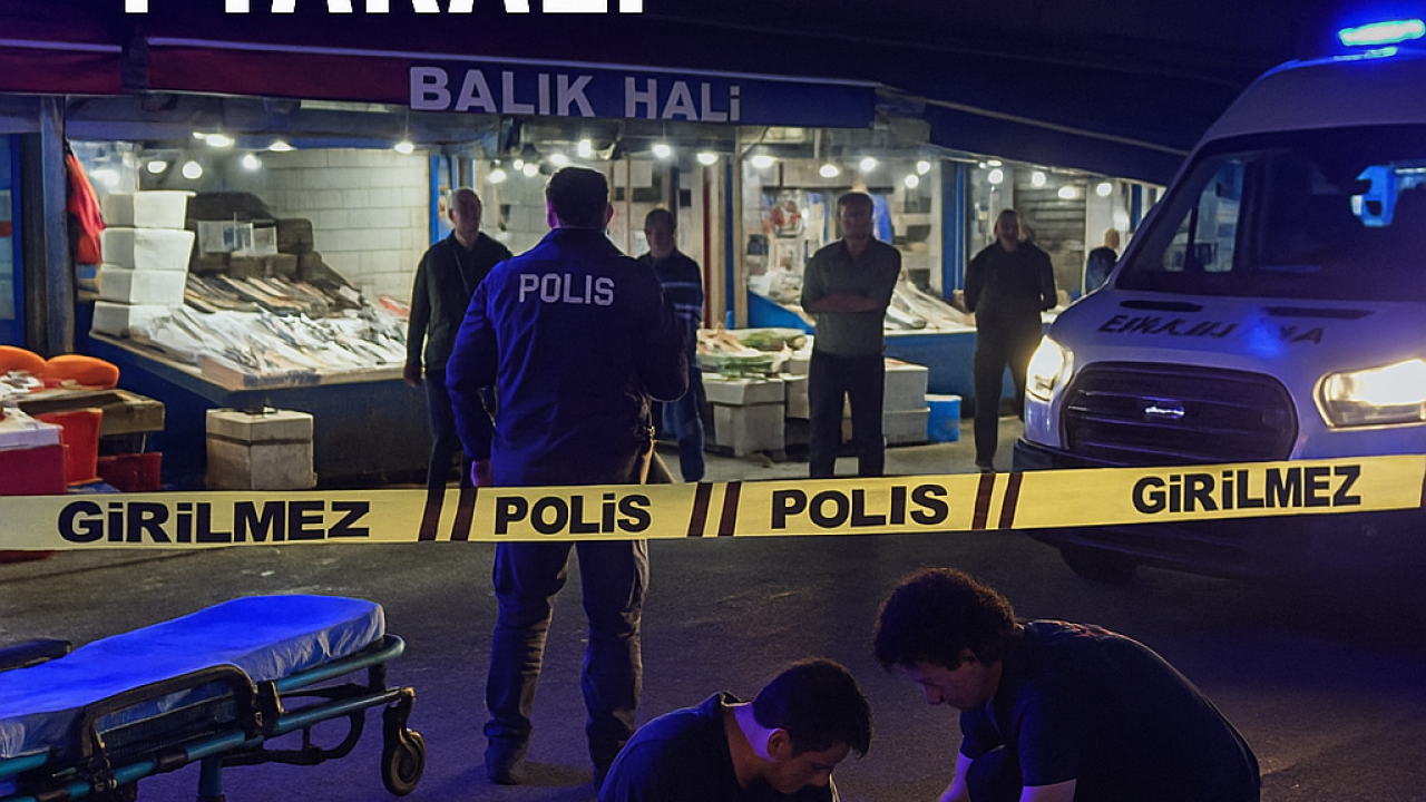 Konya’da Balık Hali’nde Silahlı Kavga: 1 Yaralı