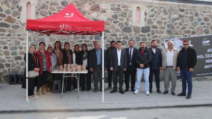 KARAPINAR’DA 10 KASIM’DA ATATÜRK İÇİN HELVA İKRAMI