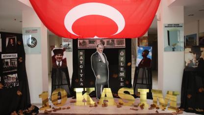 KARAPINAR’DA 10 KASIM’DA ATATÜRK’E ANLAMLI ANMA