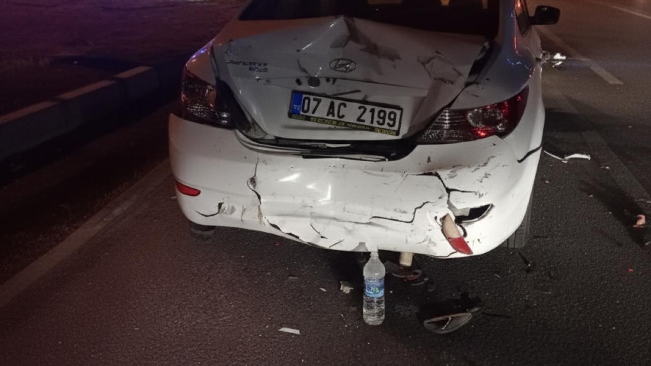 KARAPINAR’DA GECE YARISI KAZA: 1 KİŞİ YARALANDI