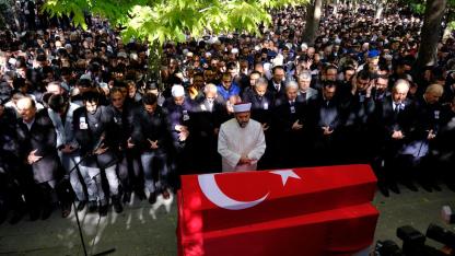 KONYALI ŞEHİT AHMED YASİR KUYUCU SON YOLCULUĞUNA UĞURLANDI