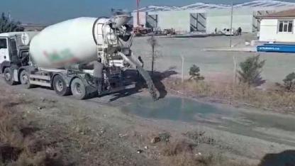 Karapınar’da Çevre Skandalı: Beton Atığı Doğaya Bırakıldı