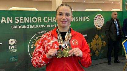 Karapınarlı Hatice Karagöz Balkan Şampiyonu Oldu