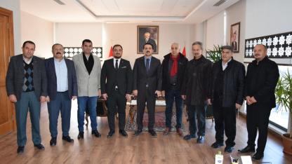 CHP Karapınar Heyetinden Kaymakam Öztürk’e Ziyaret