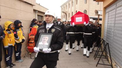 Gazi Polis Fatih Oral Konya'da Toprağa Verildi