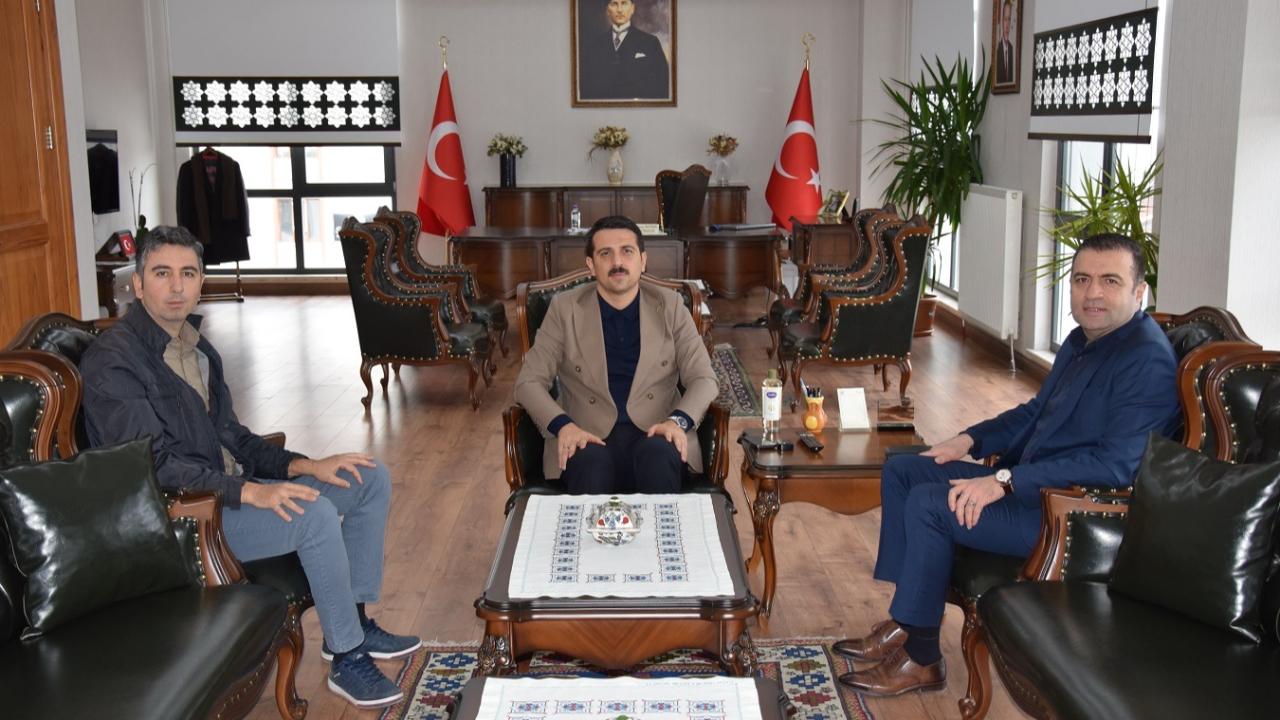 İş Bankası Müdürü Kılıç’tan Kaymakam’a Ziyaret