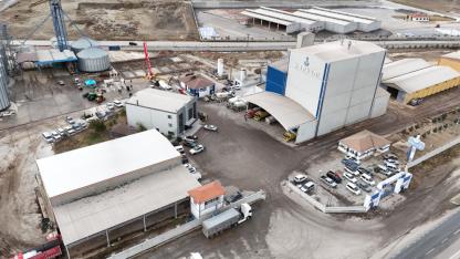 Karapınar’da KARYEM Flake Tesisi Dualarla Başladı