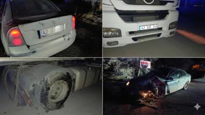 Karapınar'da Trafik Kazası: 5 Kişi Yaralandı
