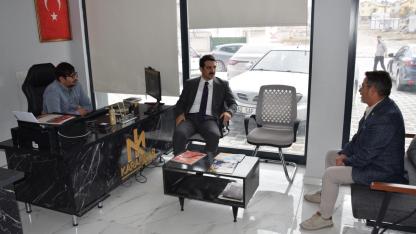Kaymakam Öztürk’ten Karapınar Medya’ya Ziyaret