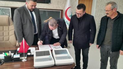 Ziraat Odası’ndan Hastaneye EKG Desteği
