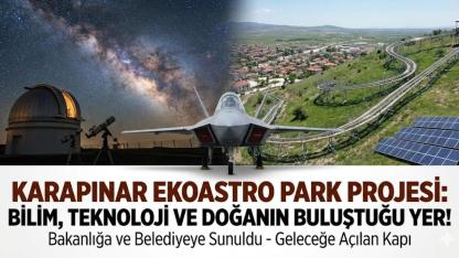 Karapınar’a Vizyon Proje: Ekoastro Park Geliyor