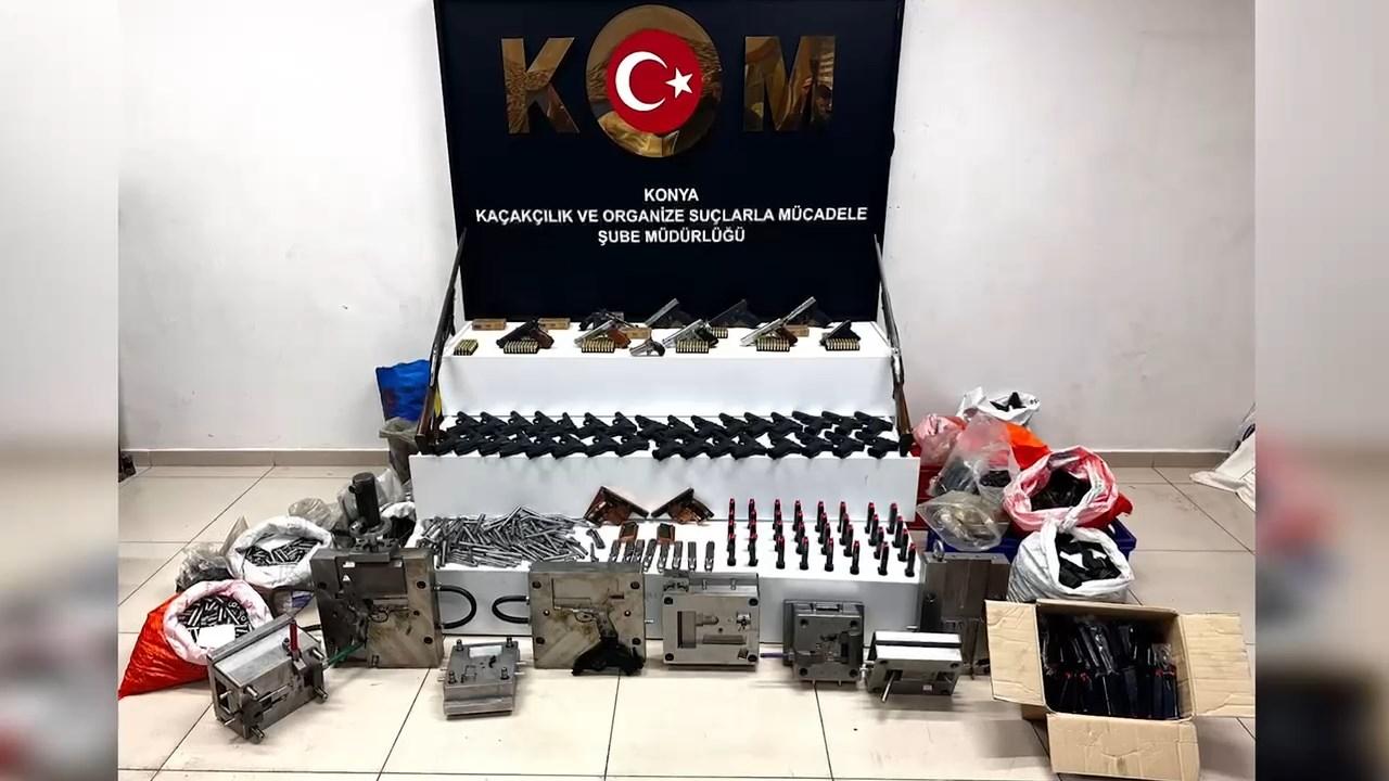 Konya'da Dev Silah Operasyonu: 6 Kişi Tutuklandı