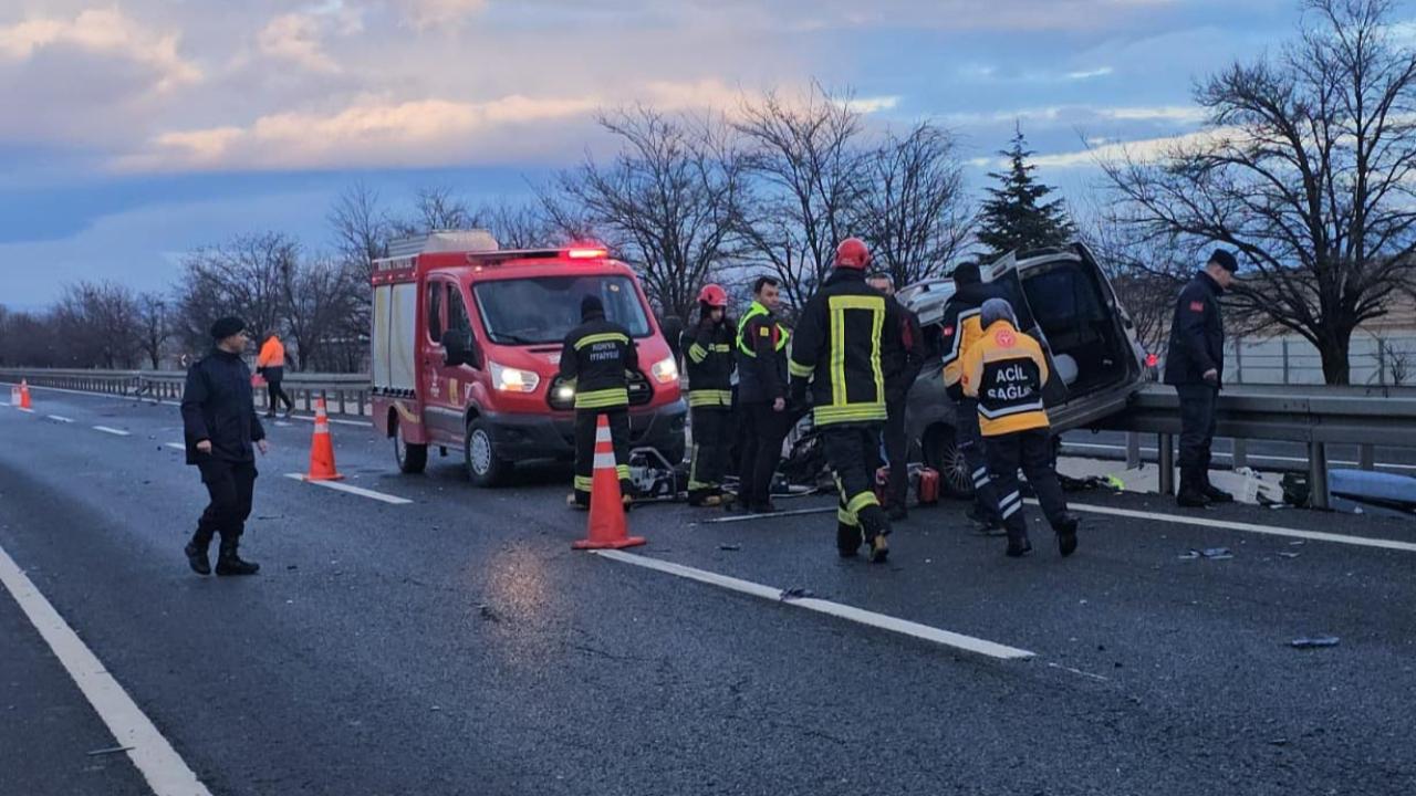 🚨 KULU’DA ZİNCİRLEME KAZA: 1 ÖLÜ