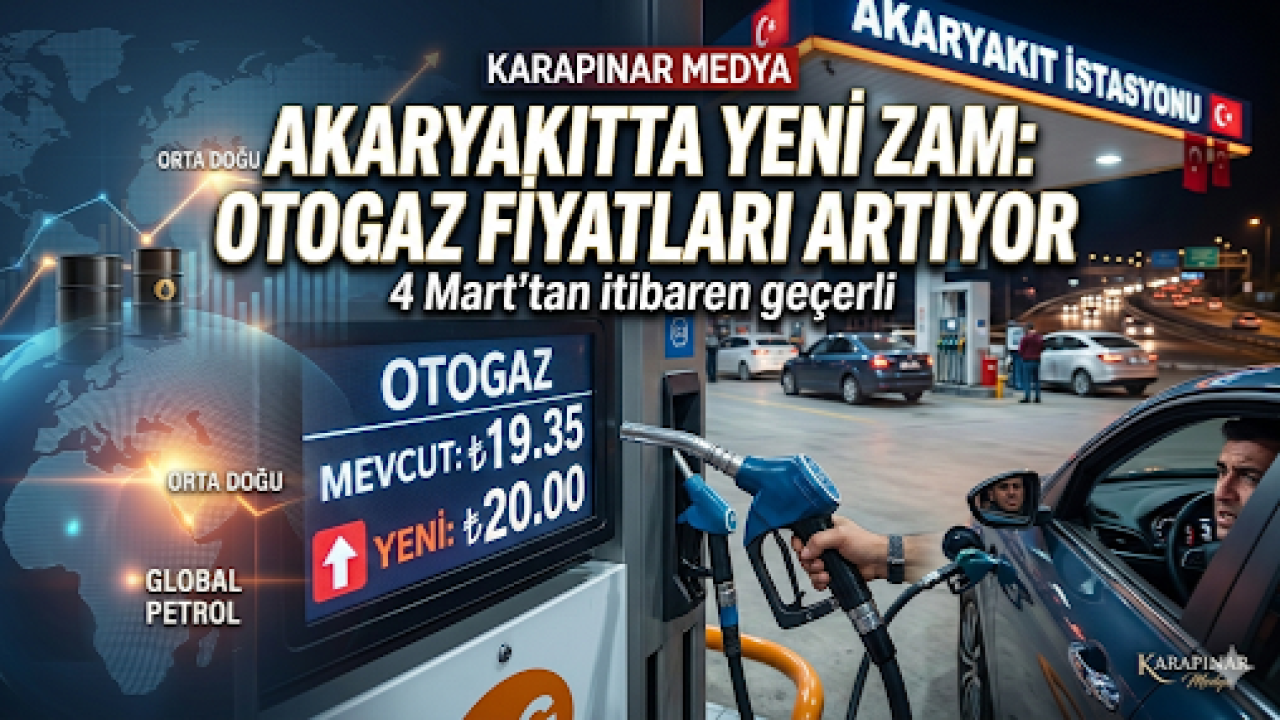 Akaryakıtta Yeni Zam: Otogaz Fiyatları Artıyor