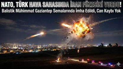 NATO, Türk Hava Sahasında Füze İmha Etti