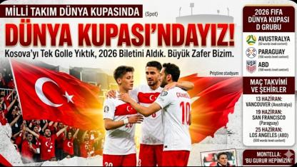 Türkiye, 2026 Dünya Kupası'nda! Büyük zafer bizim.