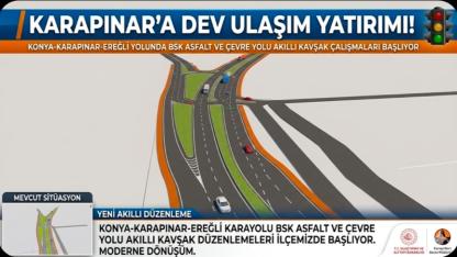 Karapınar'da Dev Ulaşım Yatırımı Başlıyor!