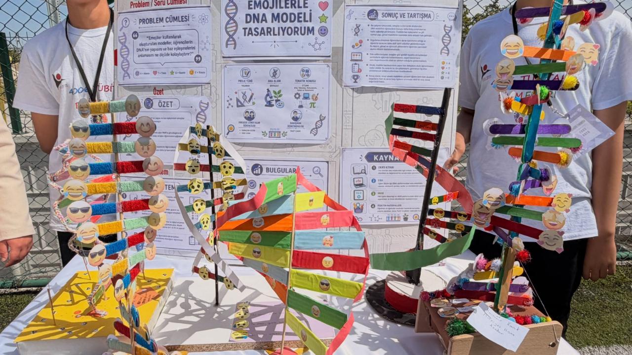 Karapınar İslik'te TÜBİTAK Bilim Fuarı Açıldı