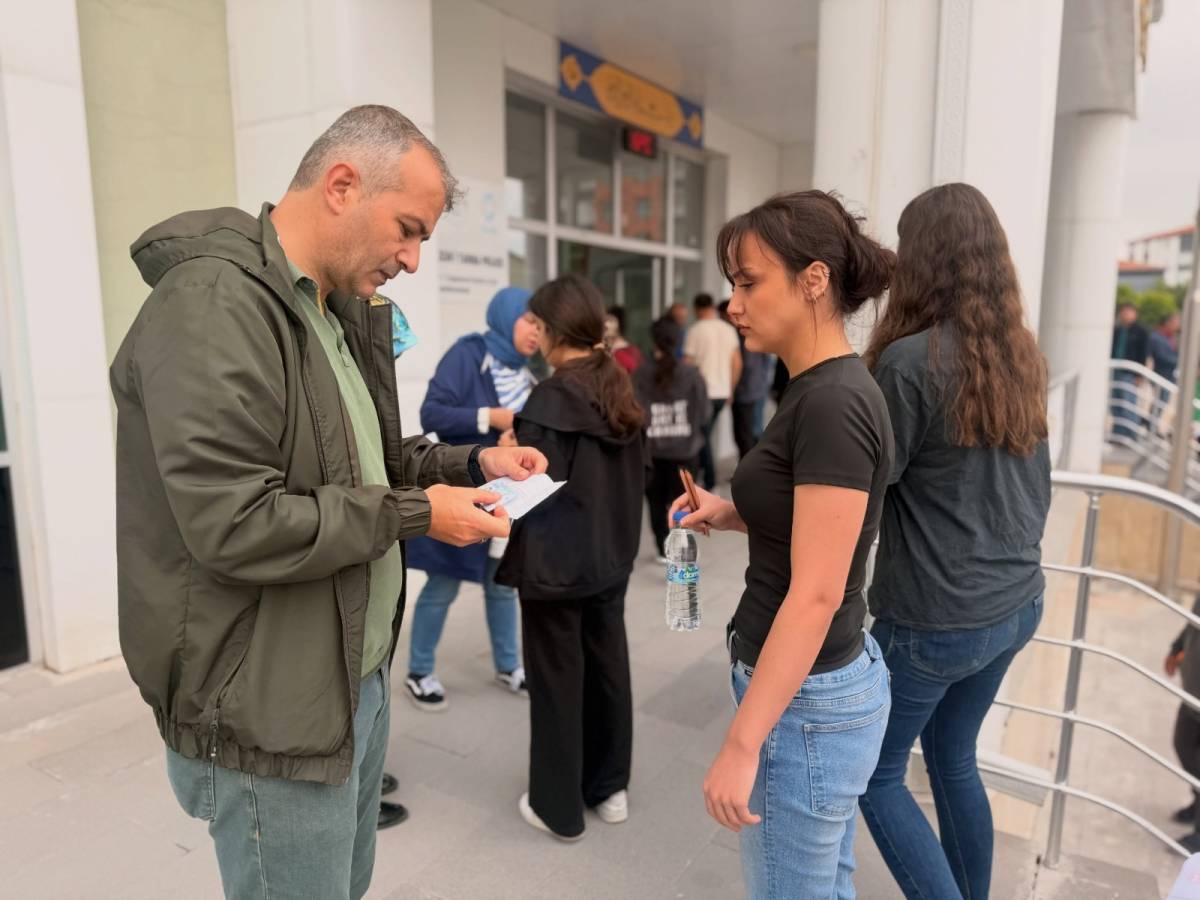 Karapınar'da Gerçeğini Aratmayan YKS Provası