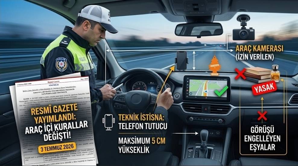 Trafikte Yeni Dönem: Ekran ve Ses Yasağı Geldi
